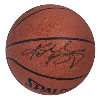 Kobe Bryant Signed Spalding Basketball (PSA/DNA)